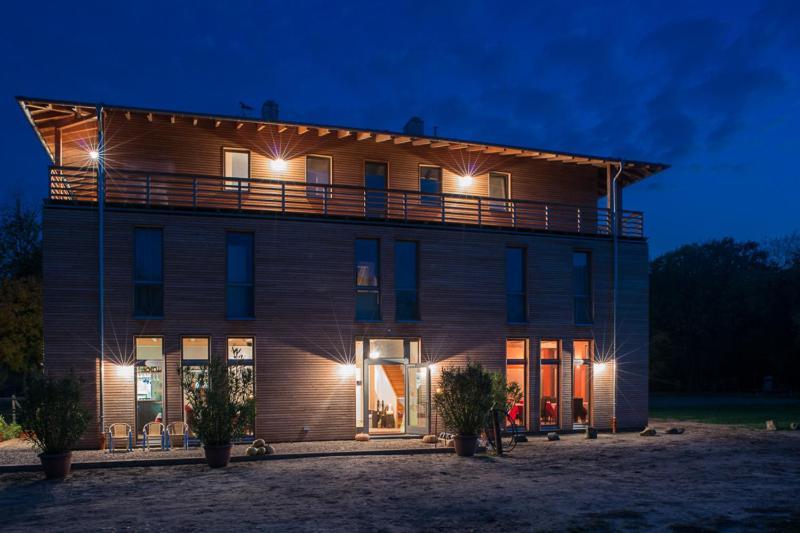 Gaestehaus Am Landgut Schonwalde-Glien Exterior foto